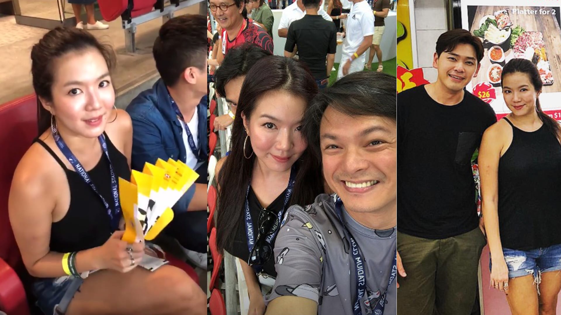 Rui En Had Lots Of Fun At The Rugby 7s Finals Last Night Rui En Had Lots Of Fun At The Rugby 7s Finals Last Night
