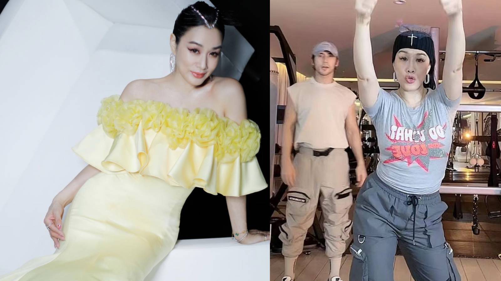 Christy Chung Live Streams Fitness Workout With Husband, Only To Get Fat Shamed By Netizens