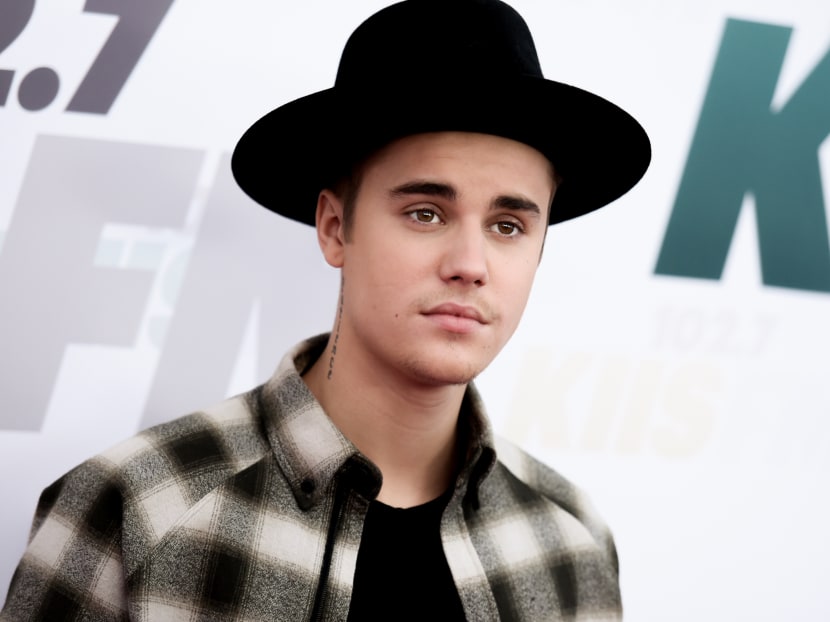 In this May 9, 2015 file photo, Justin Bieber arrives at Wango Tango 2015 in Carson, California. Photo: AP