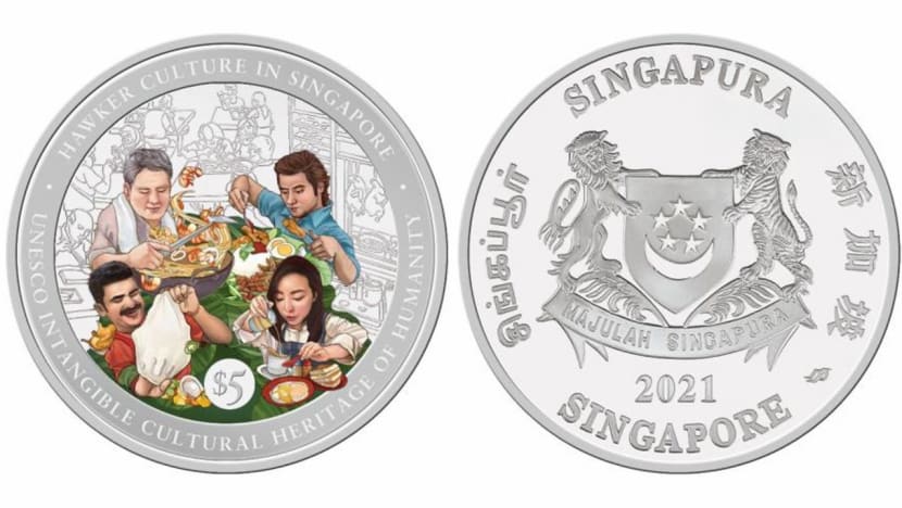 Kaya toast, nasi lemak featured on commemorative coins to mark UNESCO hawker culture inscription