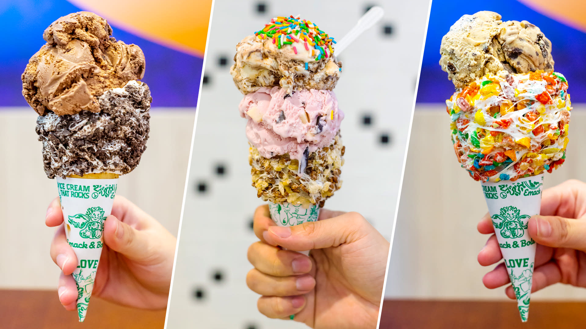 Would You Splash Out $46.50 For 10 Scoops Of Ice Cream On A Marshmallow Cone?