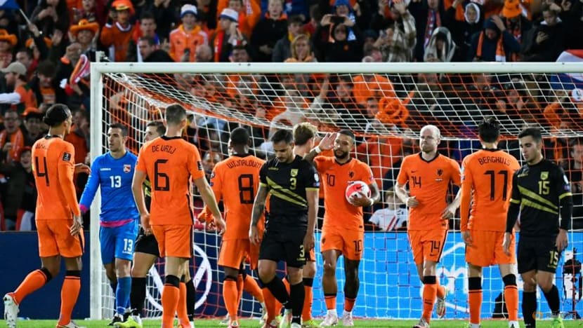 Depay double ensures easy win for Netherlands over Gibraltar Depay double ensures easy win for Netherlands over Gibraltar