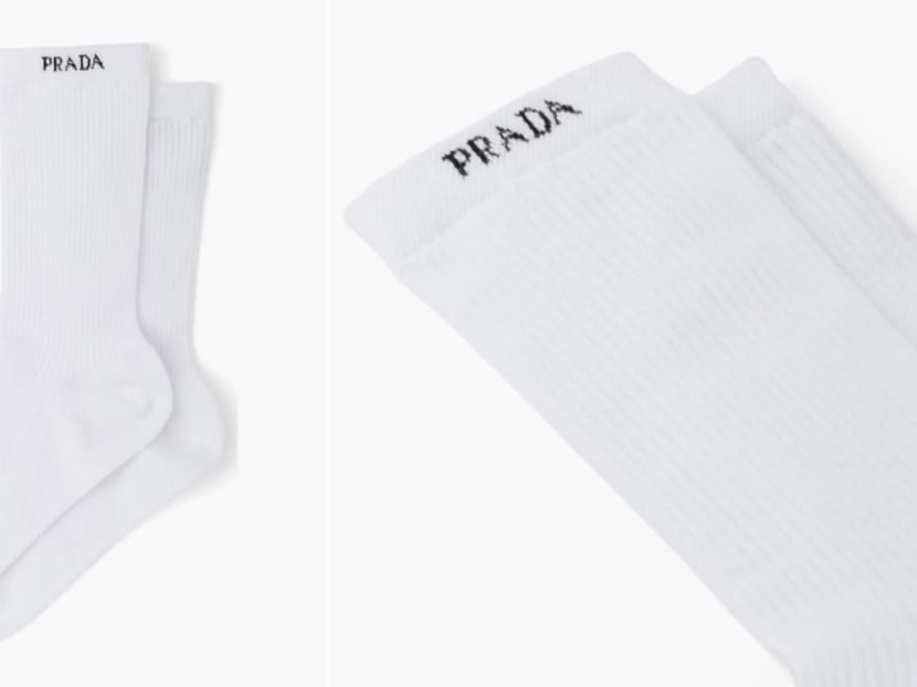 Prada best sale socks sheer