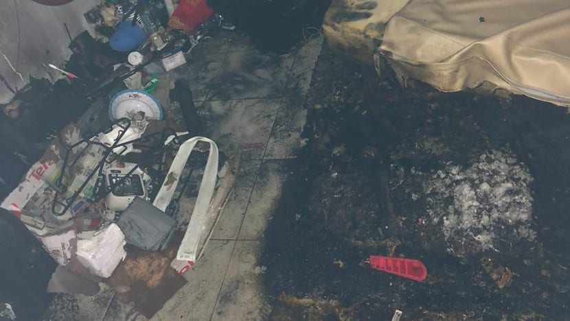 2 rescued from window ledge after fire in Bedok flat caused by charging e-bike 2 rescued from window ledge after fire in Bedok flat caused by charging e-bike