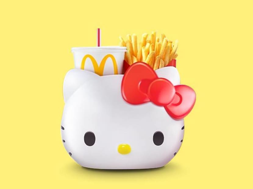 McDonald’s Singapore is launching a Hello Kitty carrier for your fries and drink