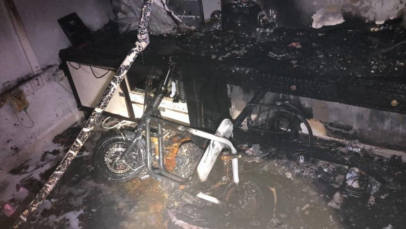 Fires involving PMDs hit record high; 73 from January to September this year Fires involving PMDs hit record high; 73 from January to September this year