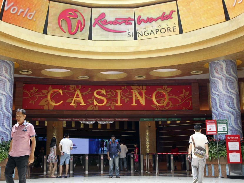 The entrance to the casino at Resorts World Sentosa. TODAY file photo