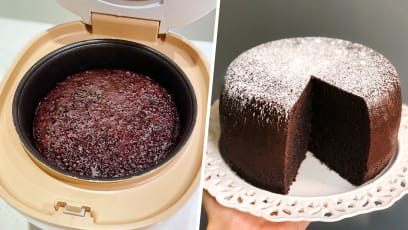 Bake A Sinfully Rich Chocolate Cake In Your Rice Cooker, With Rice Flour