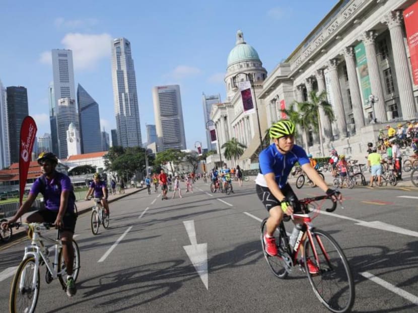 The Car Free Weekend from Oct 26 will promote the country's “car-lite vision”, the Urban Redevelopment Authority said. The Car Free Weekend from Oct 26 will promote the country's “car-lite vision”, the Urban Redevelopment Authority said.