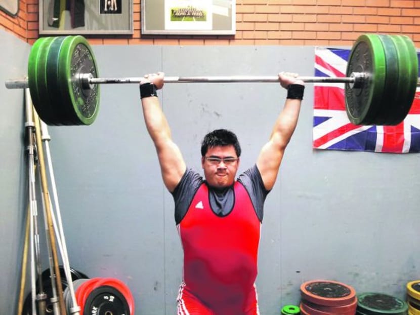 Scott Wong ditches discus for weights