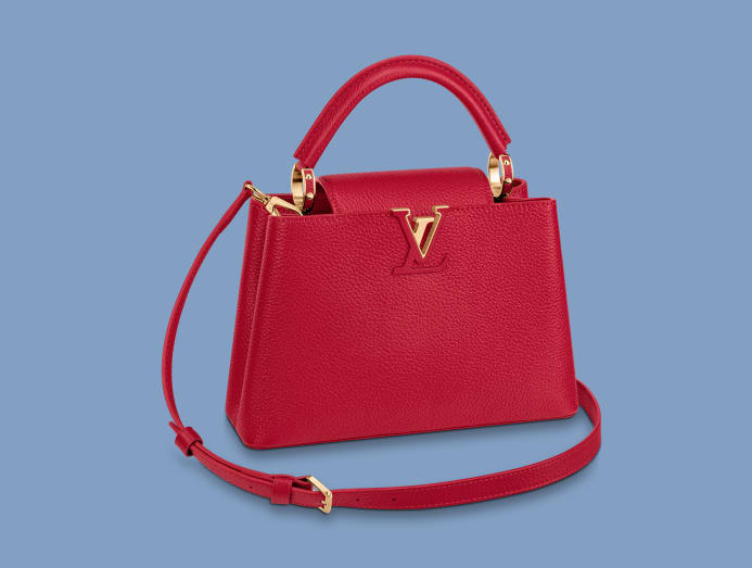 Louis Vuitton - Capucines mm - Torterelle Taurillon Leather - GHW