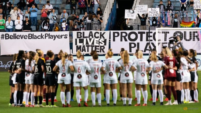 'No more silence': NWSL players return to the field 'No more silence': NWSL players return to the field