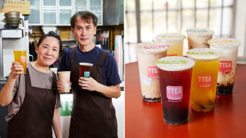 Friendly Taiwanese Couple Run Bubble Tea Hawker Stall, Nice Large-Sized Drinks From $1.50