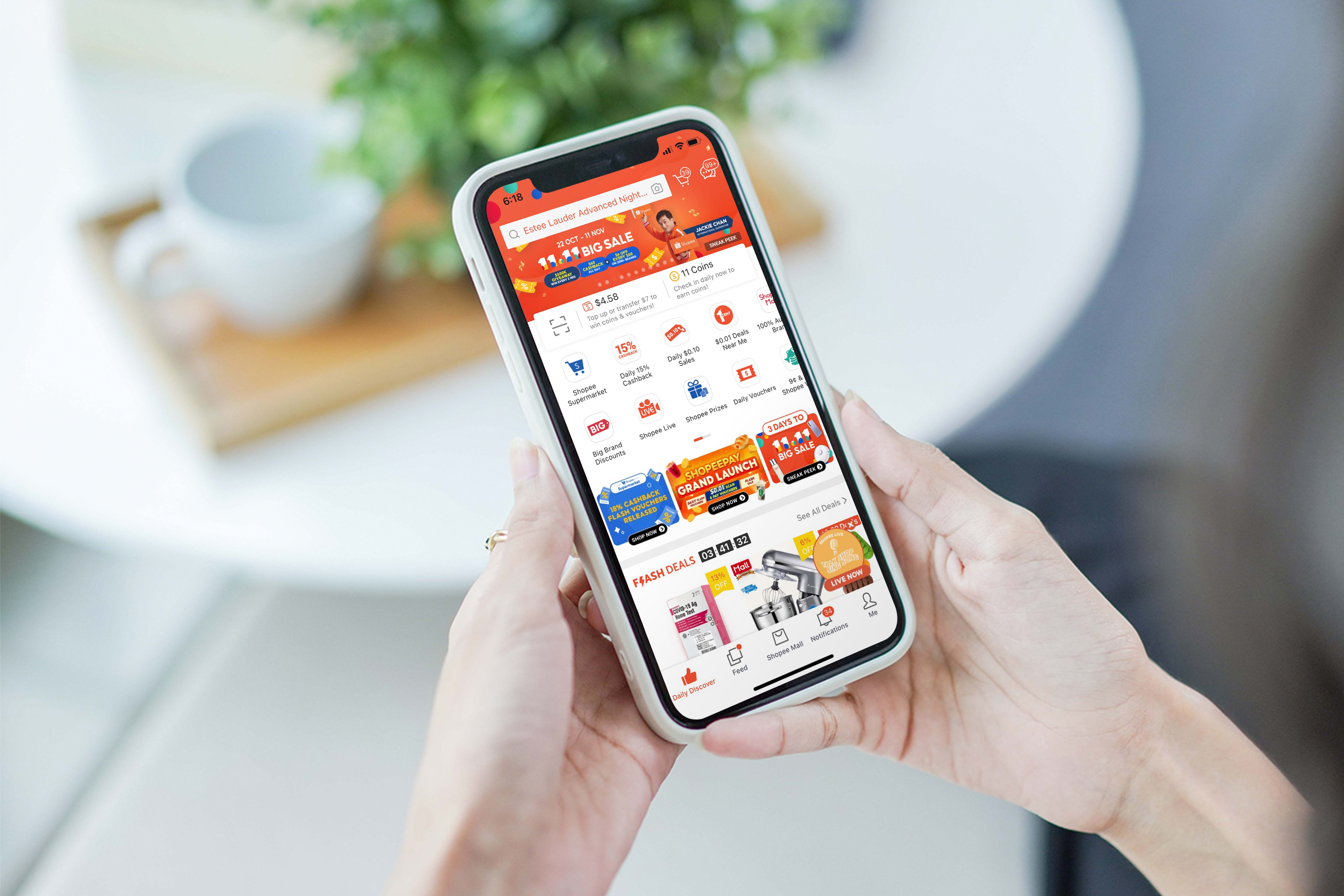 Chase down an action-packed shopping itinerary at Shopee’s 11.11 Big Sale