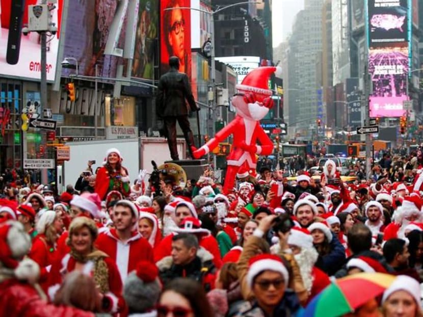 New York's 'Santacon' bar crawl canceled by COVID-19 New York's 'Santacon' bar crawl canceled by COVID-19