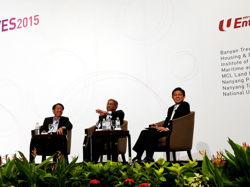 The  Institute of Policy Studies’ (IPS) Singapore Perspectives 2015 conference, where Deputy Prime Minister Teo Chee Hean and Minister for Social and Family Development Chan Chun Sing engaged the attendees in a dialogue. Photo: Ernest Chua