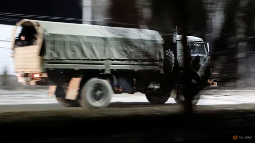 UK says Russian invasion of Ukraine 'has begun' UK says Russian invasion of Ukraine 'has begun'
