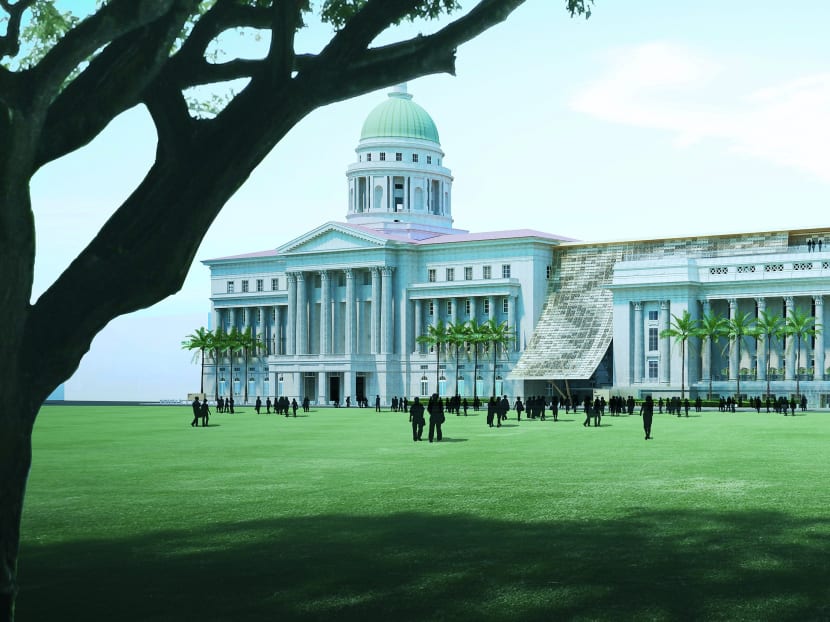 Artist’s impression: The National Gallery Singapore will have its official opening in November 
next year. 
Photo: studioMilou Singapore 2013/ National Gallery Singapore