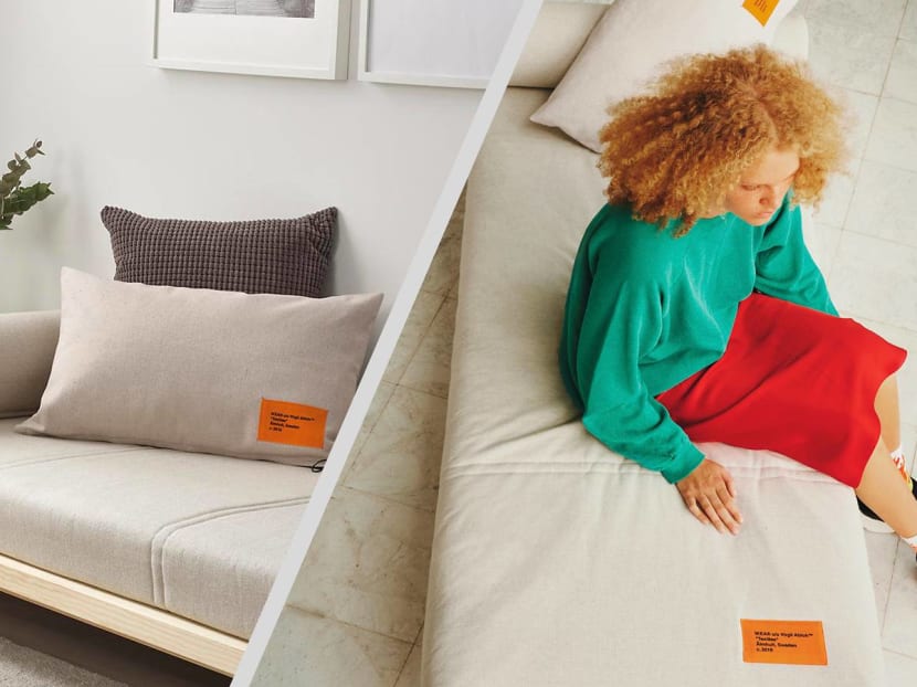 Ikea daybed shop markerad