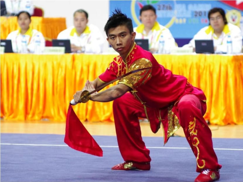 Yong Yi Xiang will train and spar with members of the Chinese national 
wushu team 
in Shandong. 
Photo: TEAM SINGAPORE