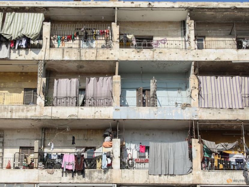 Quake forces Syrian family from Aleppo home after surviving war TODAY