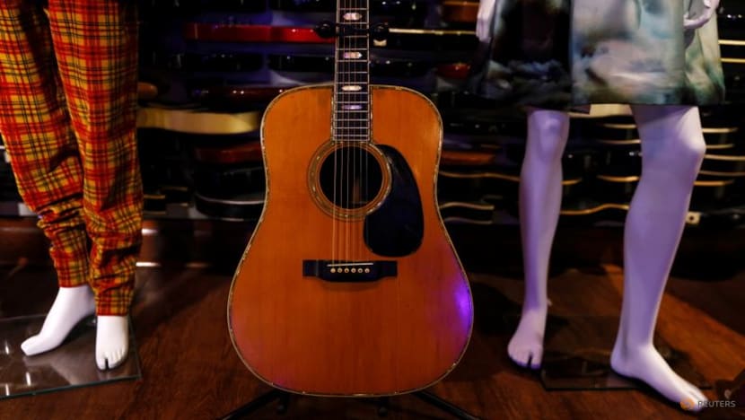 Eric Clapton, Elvis Presley guitars hit the auction block Eric Clapton, Elvis Presley guitars hit the auction block