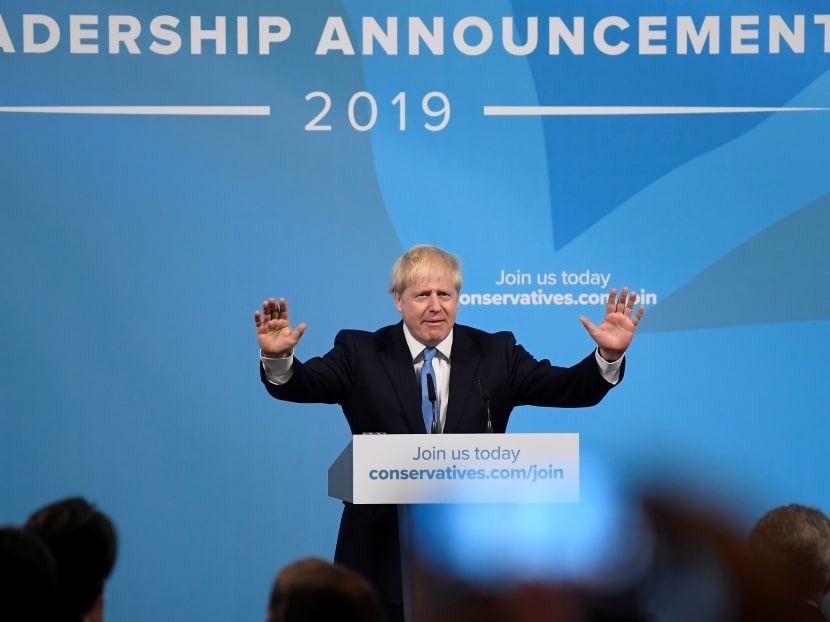 Photo of the day: Mr Boris Johnson speaks after being announced as Britain's next Prime Minister at The Queen Elizabeth II centre in London, Britain on July 23, 2019.