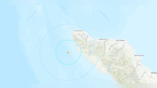 印尼苏门答腊北部发生5.5级地震