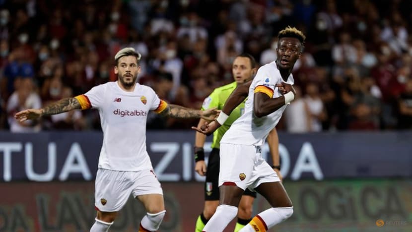 Football: Abraham off the mark as Roma win 4-0 at Salernitana Football: Abraham off the mark as Roma win 4-0 at Salernitana
