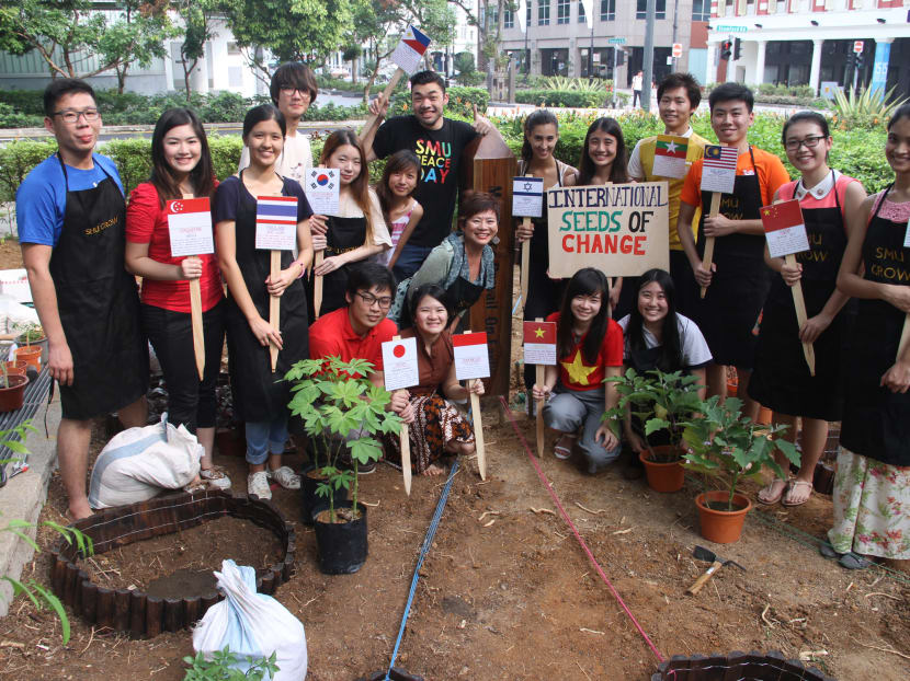 SMU celebrates World Food Day with food recycling project