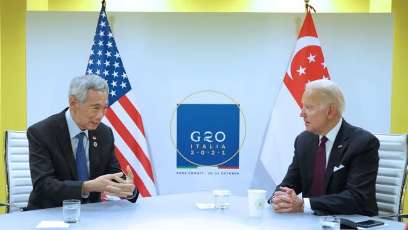 PM Lee bertemu Presiden Biden di luar Sidang Puncak G20