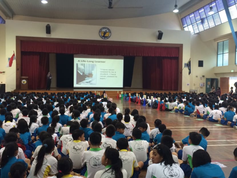 Mr Lee Kuan Yew placed an emphasis on educating the young ‘so they can have a future’