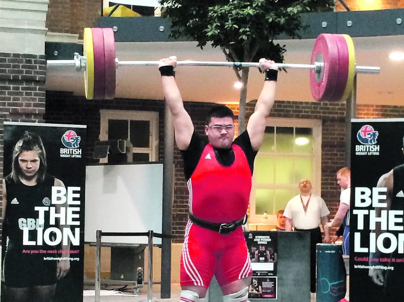 Wong lifted 303kg yesterday at the British Student Championship to come within 10kg of the Commonwealth Games’ qualifying mark of 312kg. Photo: Eric Larquier
