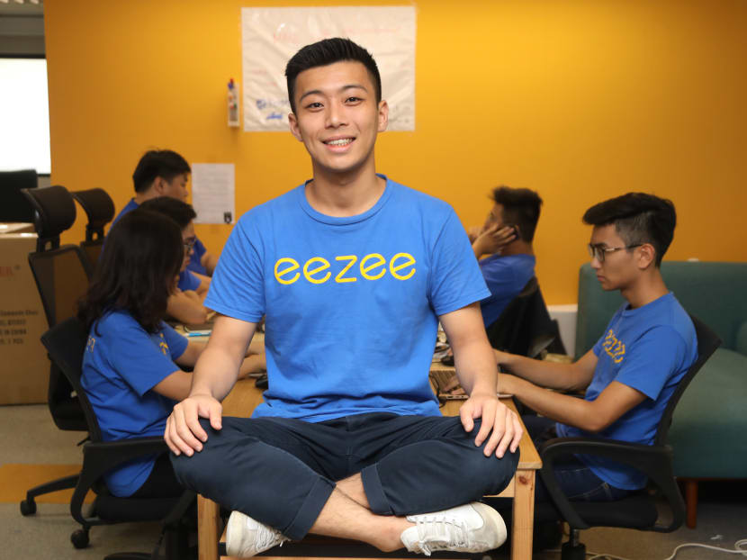 The writer spent two years at the Singapore Boys' Home but is now a co-owner of start-up Eezee.