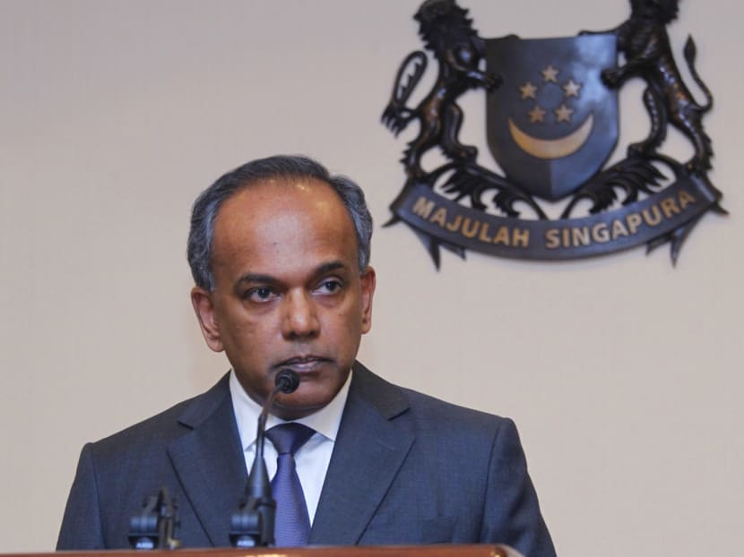 Home Affairs and Law Minister K Shanmugam. TODAY file photo