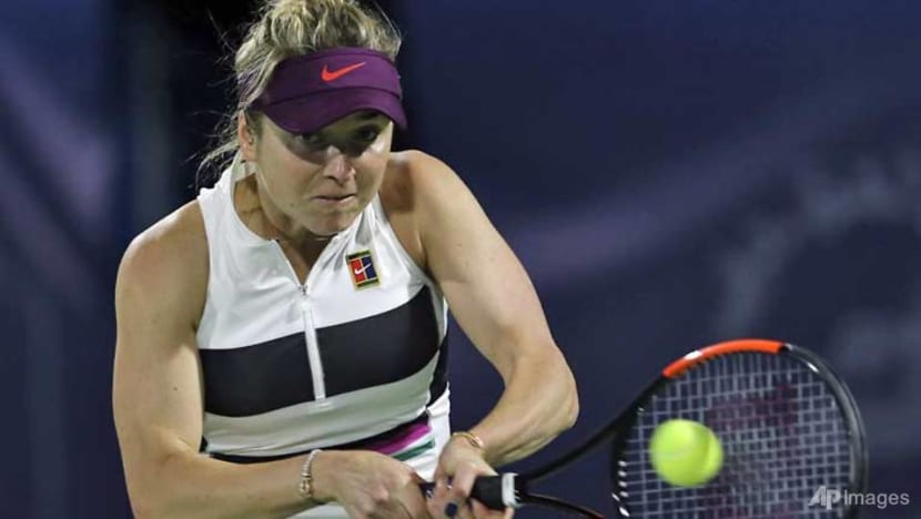 Tennis: Hat-trick chasing Svitolina joins Halep, Kvitova in Dubai quarter-finals Tennis: Hat-trick chasing Svitolina joins Halep, Kvitova in Dubai quarter-finals