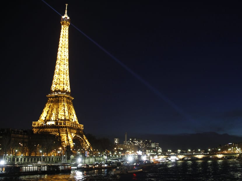 The Eiffel Tower in Paris. AFP file photo
