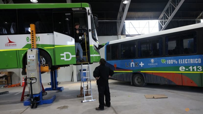 Chile's first electric bus factory aims to ease fossil fuel dependency Chile's first electric bus factory aims to ease fossil fuel dependency