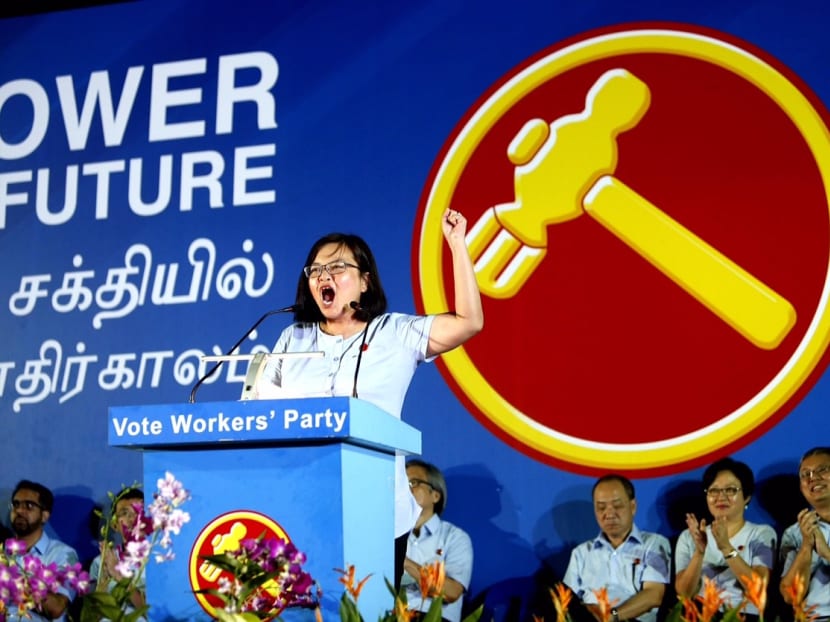 The Workers' Party's Lee Li Lian on Sept 6, 2015. Photo: Raj Nadarajan/TODAY