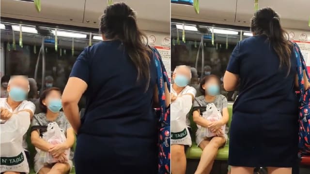 质问地铁乘客为何宝宝没戴口罩 妇女行为引热议