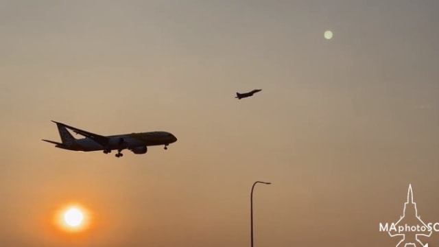 赴澳酷航客机接炸弹恐吓 空军护航折返樟宜机场