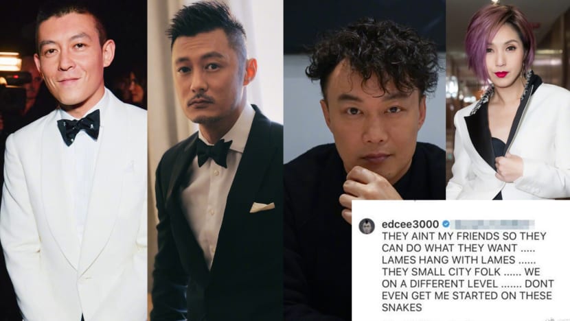 Edison Chen Throws Massive Shade At Shawn Yue, Eason Chan & Miriam Yeung