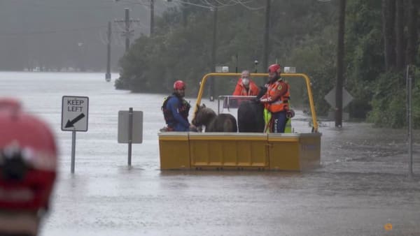 Tens of thousands Sydney residents told to evacuate as rains flood suburbs