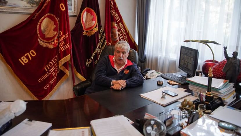 Communist who took on Putin says his family was used to ban him from election Communist who took on Putin says his family was used to ban him from election