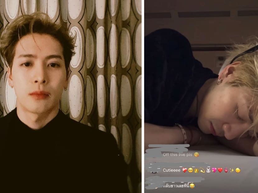 Jackson Wang live streams himself sleeping; says he eats only one meal a day to keep in shape