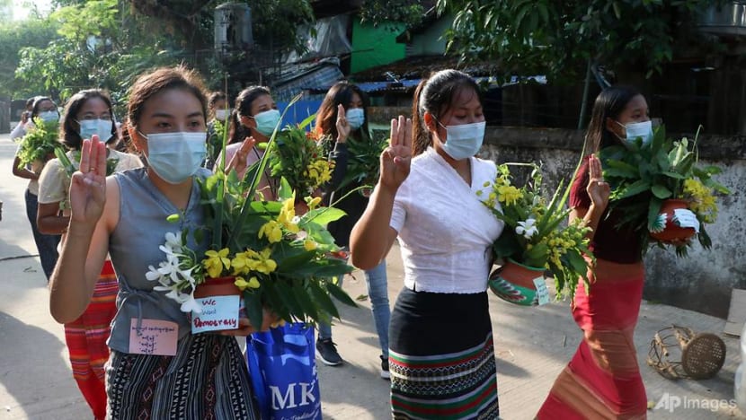 Myanmar activists cancel new year festivities, hold low-key protests Myanmar activists cancel new year festivities, hold low-key protests