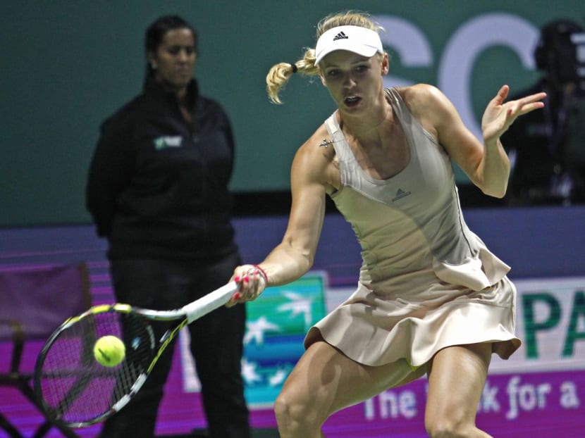 Wozniacki has been on form and believes she can beat Williams to reach the final. Photo: Wee Teck Hian
