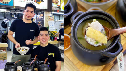 Hawker Trained By Mott 32’s Ex-Head Chef Sells Tasty $5.90 Claypot Fish Soup