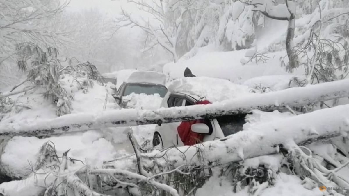 Sedikitnya 21 orang tewas dalam kendaraan yang terjebak badai salju Pakistan