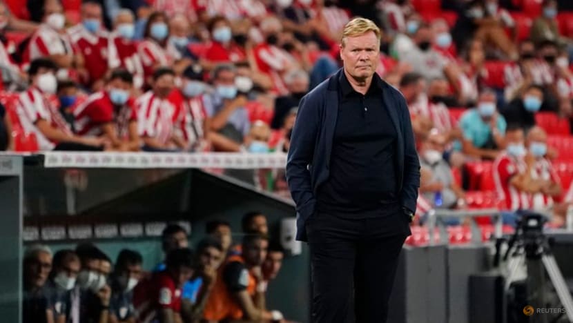 Soccer-Teams showing more courage against Barca without Messi, says Koeman Soccer-Teams showing more courage against Barca without Messi, says Koeman
